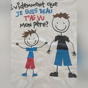 💟10/20$ White Kids Shirt with Fun Graphic